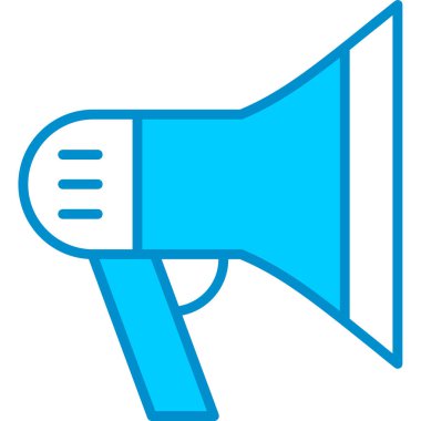 Web kullanımı için Megafon Basit Vektör Simgesi