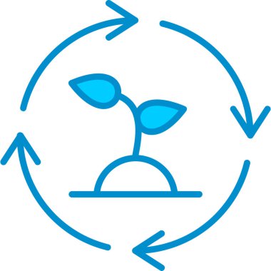 Web kullanımı için Yeşil Enerji Basit Vektör Simgesi