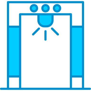 Web kullanımı için Metal Detektörü Basit Vektör Simgesi