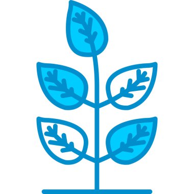 Web kullanımı için Yaprak Basit Vektör Simgesi