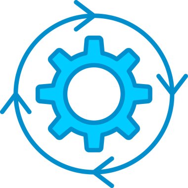 Web kullanımı için Tekrarlama Basit Vektör Simgesi