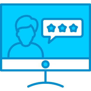 Web kullanımı için Basit Vektör Simgesi Geri beslemesi