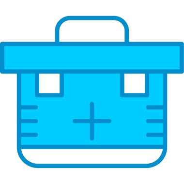 Web kullanımı için İlk Yardım Çantası Basit Vektör Simgesi