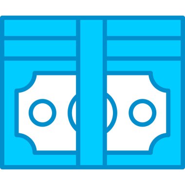 Web kullanımı için basit vektör simgesi maaşı