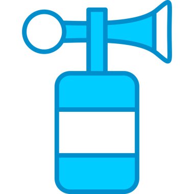 Web Kullanımı için Boynuz Basit Vektör Simgesi