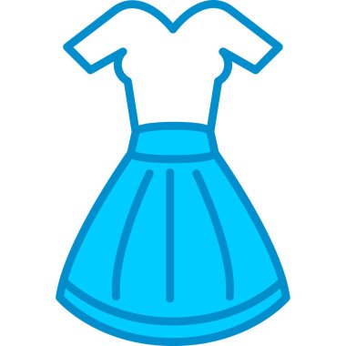 Web kullanımı için Basit Vektör Simgesini Giyin