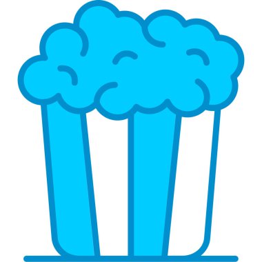 Web kullanımı için patlamış mısır Basit Vektör Simgesi