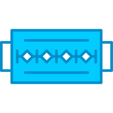 Web kullanımı için Ustura Bıçağı Basit Vektör Simgesi