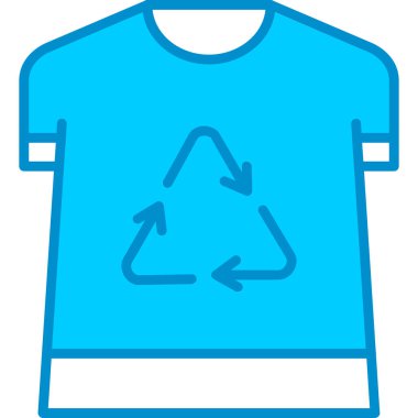 Web Kullanımı için Tişört Basit Vektör Simgesi