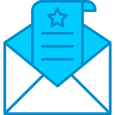 Web kullanımı için Harf Basit Vektör Simgesi