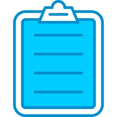 Web kullanımı için Pano Basit Vektör Simgesi