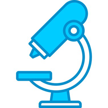 Web kullanımı için Mikroskop Basit Vektör Simgesi