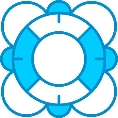 Web kullanımı için Lifesaver Basit Vektör Simgesi