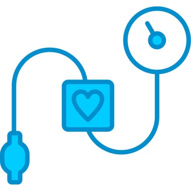 Web kullanımı için Kan basıncı Basit Vektör Simgesi