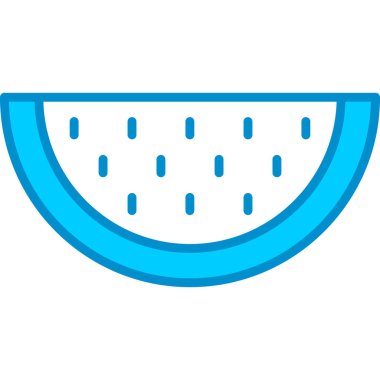 Web kullanımı için Karpuz Basit Vektör Simgesi