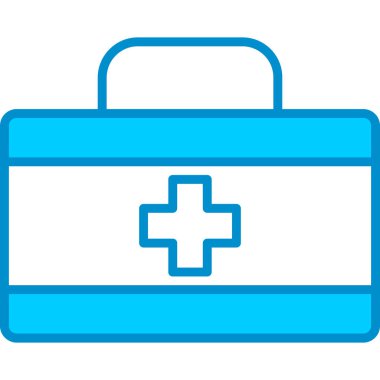 Web kullanımı için İlk Yardım Kutusu Basit Vektör Simgesi