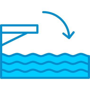 Web Kullanımı için Trambolin Basit Vektör Simgesi