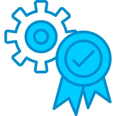 Web kullanımı için Kalite Güvencesi Basit Vektör Simgesi