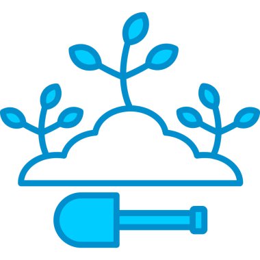 Web kullanımı için Basit Vektör Simgesi Bahçıvanlığı