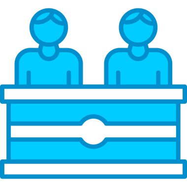 Web Kullanımı için Jüri Basit Vektör Simgesi