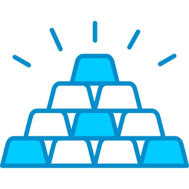 Web Kullanımı için Altın Basit Vektör Simgesi