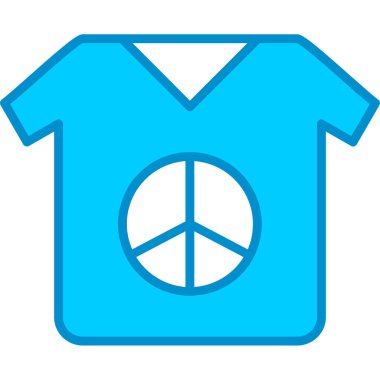 Web Kullanımı için Tshirt Basit Vektör Simgesi