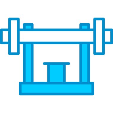 Web kullanımı için Spor Makinesi Basit Vektör Simgesi