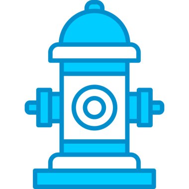 Web kullanımı için Yangın Hidranı Basit Vektör Simgesi