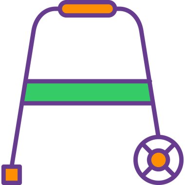 Tek bir lambanın vektör çizimi