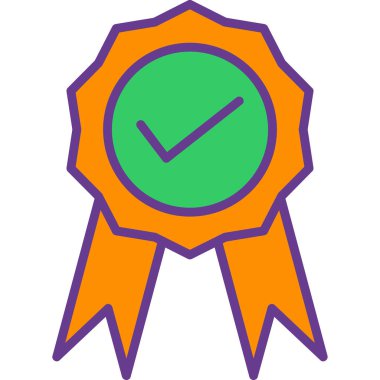 Çizgi film simgesinin vektör çizimi