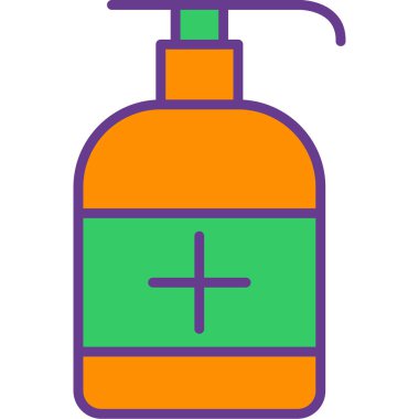 Sprey kutusunun vektör çizimi