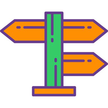 ok simgesi vektör illüstrasyonu