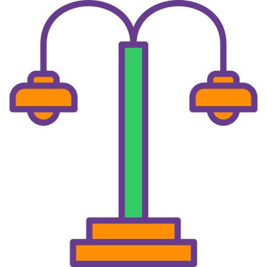 Modern simgenin vektör illüstrasyonu