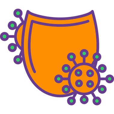 covid 19 parçacık simgesi