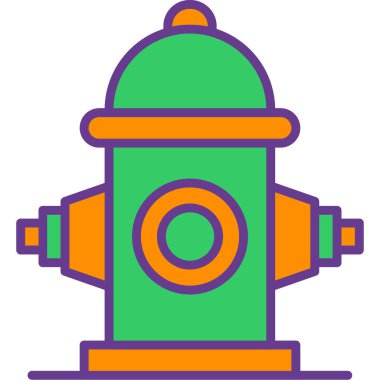 gaz musluğu simgesi vektör illüstrasyonu