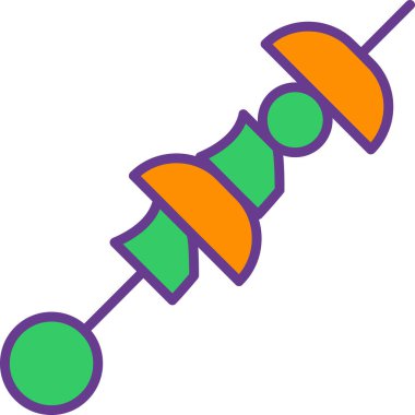 Noel kategorisinde şeker kamışı şeker ikonu