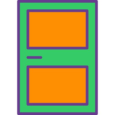 Kitap simgesi, modern vektör illüstrasyon tasarımı