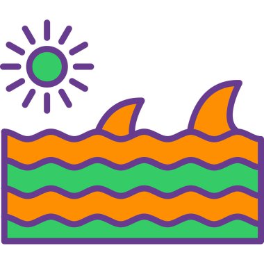 deniz dalgası renk simgesi