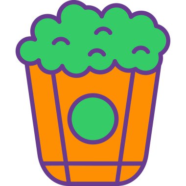 Kova. Web simgesi basit illüstrasyon