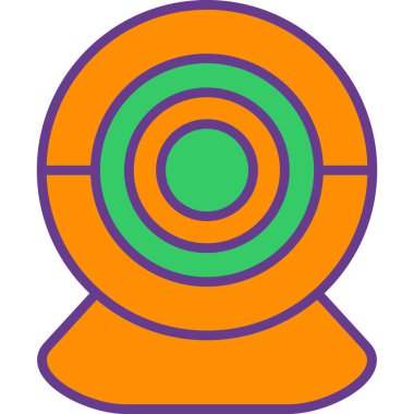 hedef simge vektör illüstrasyonu