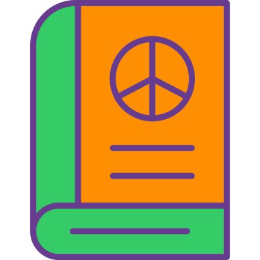 Barış simge vektör çizim