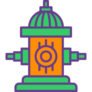 Modern yapı simgesinin vektör illüstrasyonu