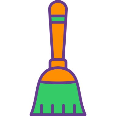 Kürek. Web simgesi basit illüstrasyon