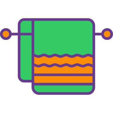 vector illustration of a cartoon icon of a candle