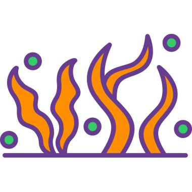 ateş alev ikonu vektör illüstrasyonuName