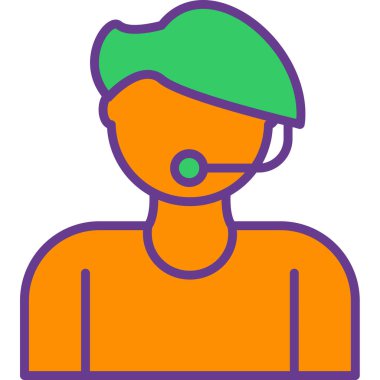 Avatar Adam. Web simgesi