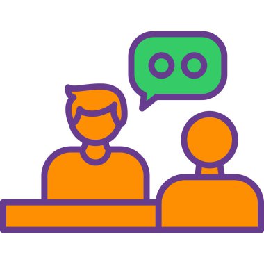 Basit simge vektör illüstrasyonu