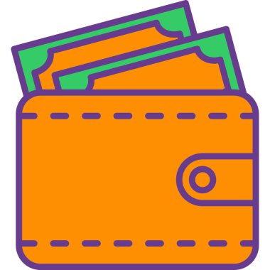 Para cüzdanı. Basit tasarım.