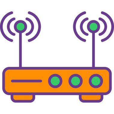 wifi simgesi vektör illüstrasyonu