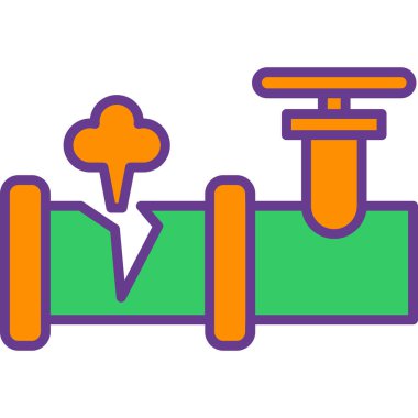 Boru simge vektör çizim